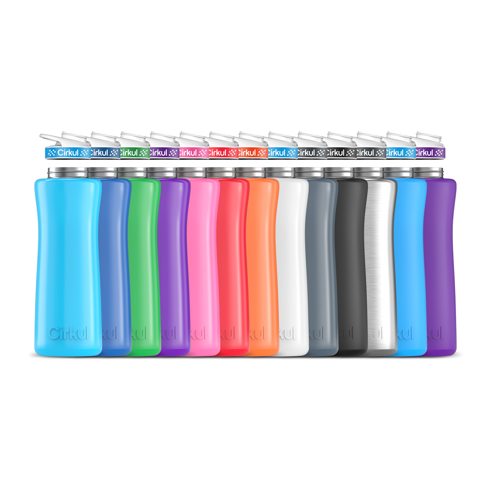 42oz. Stainless Steel Bottle & Comfort Grip Lid